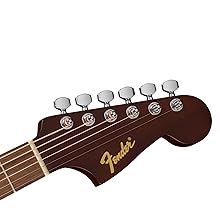 Butterflies Fender Electro Acoustic Guitar BUTTERFLIES