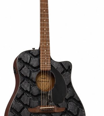 Tyre Tread Fender Electro Acoustic Guitar